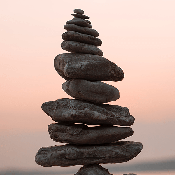 coaching stacked stones